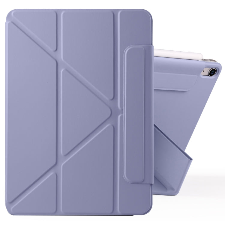Fixed Buckle Magnetic Deformation PU Leather Tablet Case - For iPad Pro 13 (2025) / (2024), Pro 11 (2025) / (2024), Air 11 (2025) / (2024) / 10.9" (2022)