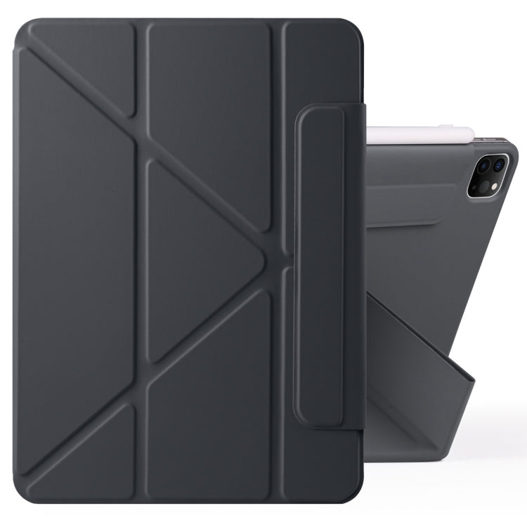 Fixed Buckle Magnetic Deformation PU Leather Tablet Case - For iPad Air (2024 / 2025) / Pro / Mini