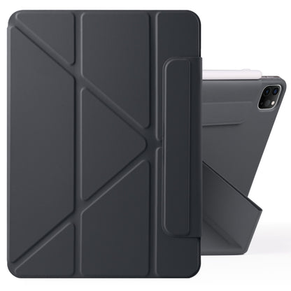 Fixed Buckle Magnetic Deformation PU Leather Tablet Case - For iPad Air (2024 / 2025) / Pro / Mini