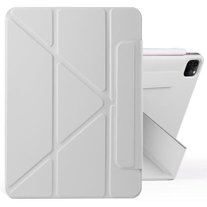 Fixed Buckle Magnetic Deformation PU Leather Tablet Case - For iPad Air (2024 / 2025) / Pro / Mini