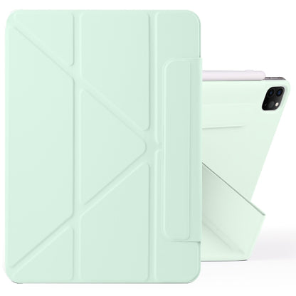 Fixed Buckle Magnetic Deformation PU Leather Tablet Case - For iPad Air (2024 / 2025) / Pro / Mini