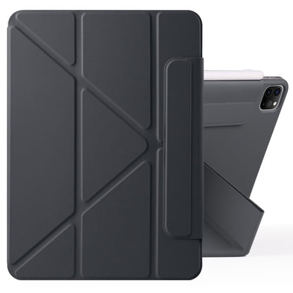 Fixed Buckle Magnetic Deformation PU Leather Tablet Case - For iPad Air (2024 / 2025) / Pro / Mini