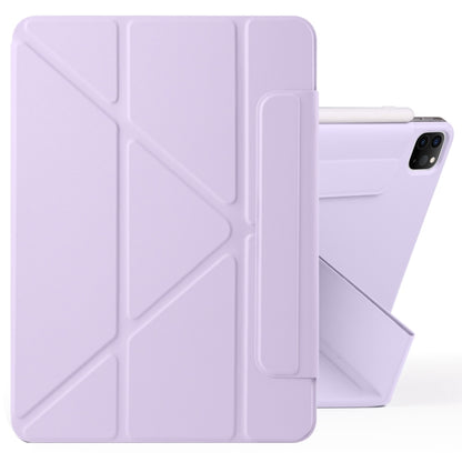 Fixed Buckle Magnetic Deformation PU Leather Tablet Case - For iPad Air (2024 / 2025) / Pro / Mini