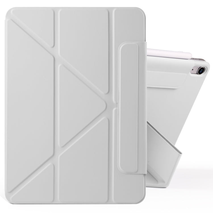 Fixed Buckle Magnetic Deformation PU Leather Tablet Case - For iPad Air (2024 / 2025) / Pro / Mini