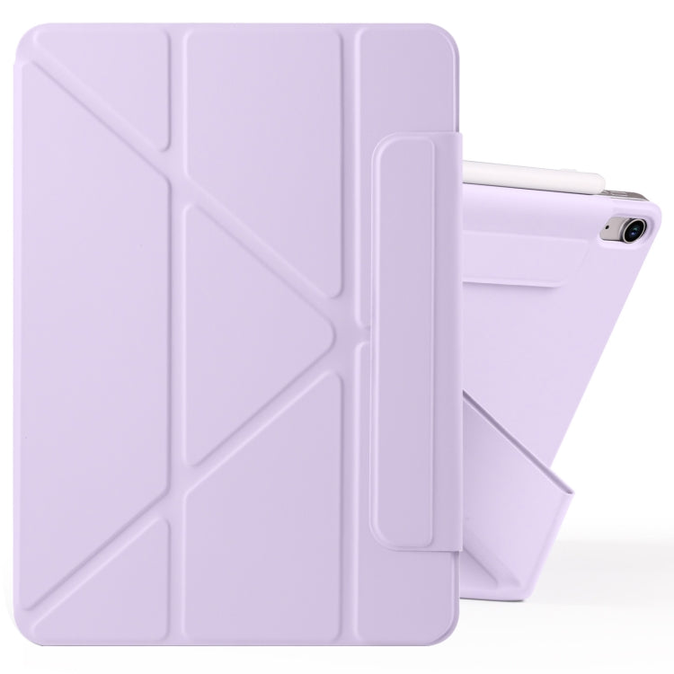 Fixed Buckle Magnetic Deformation PU Leather Tablet Case - For iPad Air (2024 / 2025) / Pro / Mini
