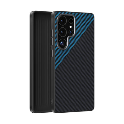 ABEEL C Carbon Fiber Series 6D Micro Relief MagSafe Phone Case - For Samsung Galaxy S25 Series / S24 Series