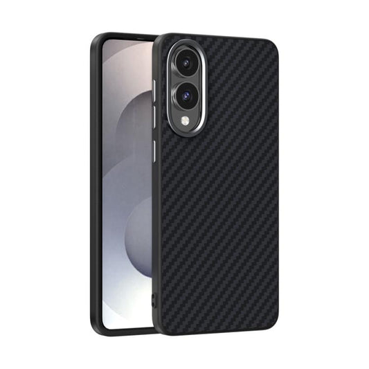 ABEEL C Carbon Fiber Series 6D Micro Relief MagSafe Phone Case - For Samsung Galaxy S25 Series / S24 Series