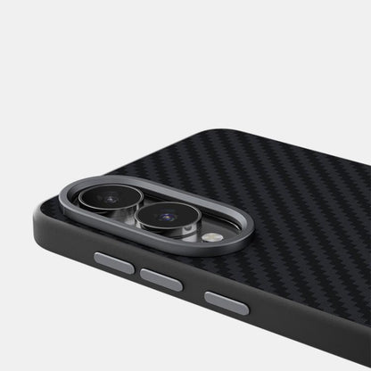 ABEEL C Carbon Fiber Series 6D Micro Relief MagSafe Phone Case - For Samsung Galaxy S25 Series / S24 Series