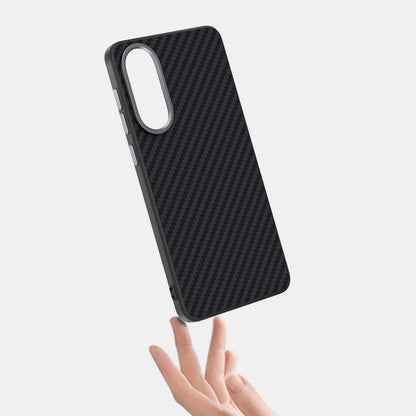 ABEEL C Carbon Fiber Series 6D Micro Relief MagSafe Phone Case - For Samsung Galaxy S25 Series / S24 Series