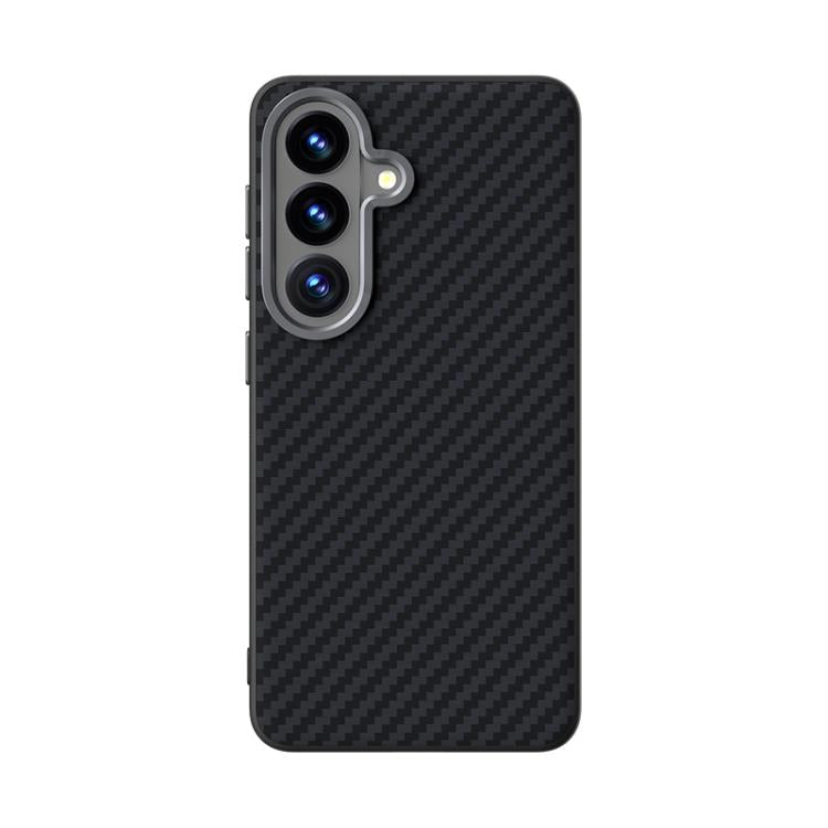 ABEEL C Carbon Fiber Series 6D Micro Relief MagSafe Phone Case - For Samsung Galaxy S26 Series / S25 / S24