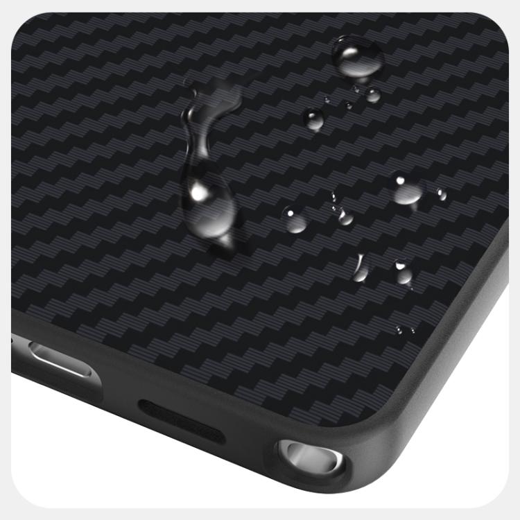 ABEEL C Carbon Fiber Series 6D Micro Relief MagSafe Phone Case - For Samsung Galaxy S26 Series / S25 / S24