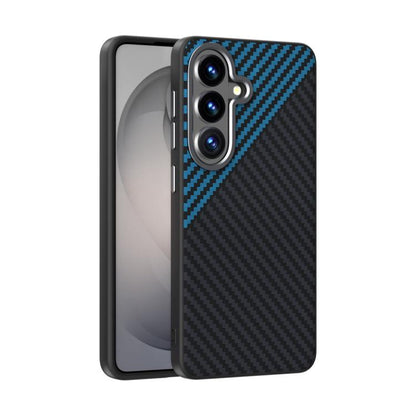 ABEEL C Carbon Fiber Series 6D Micro Relief MagSafe Phone Case - For Samsung Galaxy S26 Series / S25 / S24