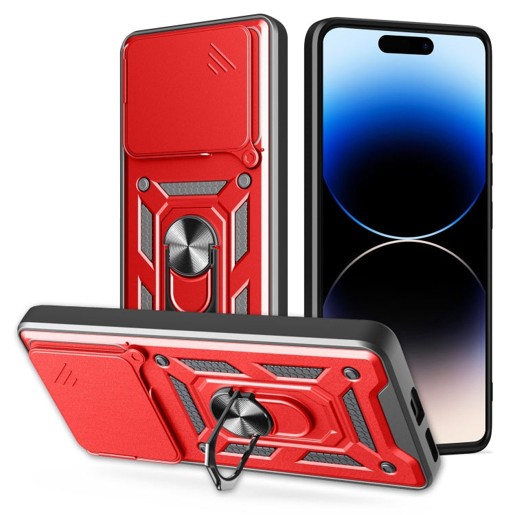 Sliding Camera Cover Design TPU + PC Phone Case - For Nothing Phone (2a)