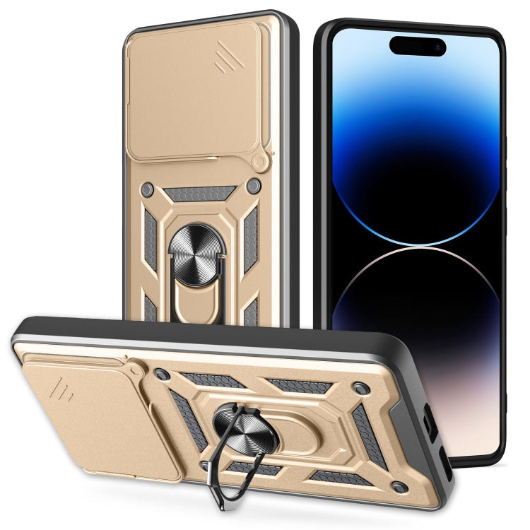 Sliding Camera Cover Design TPU + PC Phone Case - For Nothing Phone (2a)