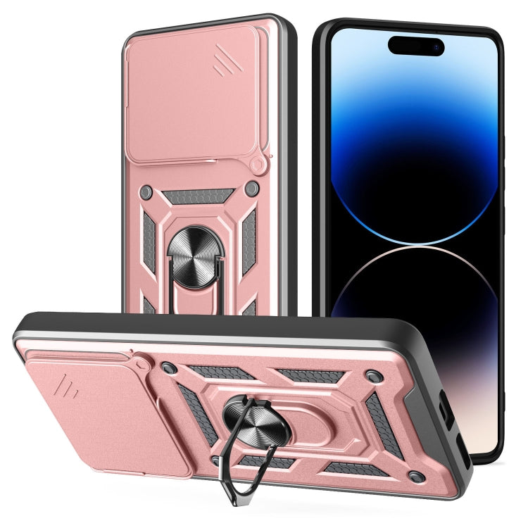 Sliding Camera Cover Design TPU + PC Phone Case - For Nothing Phone (2a)