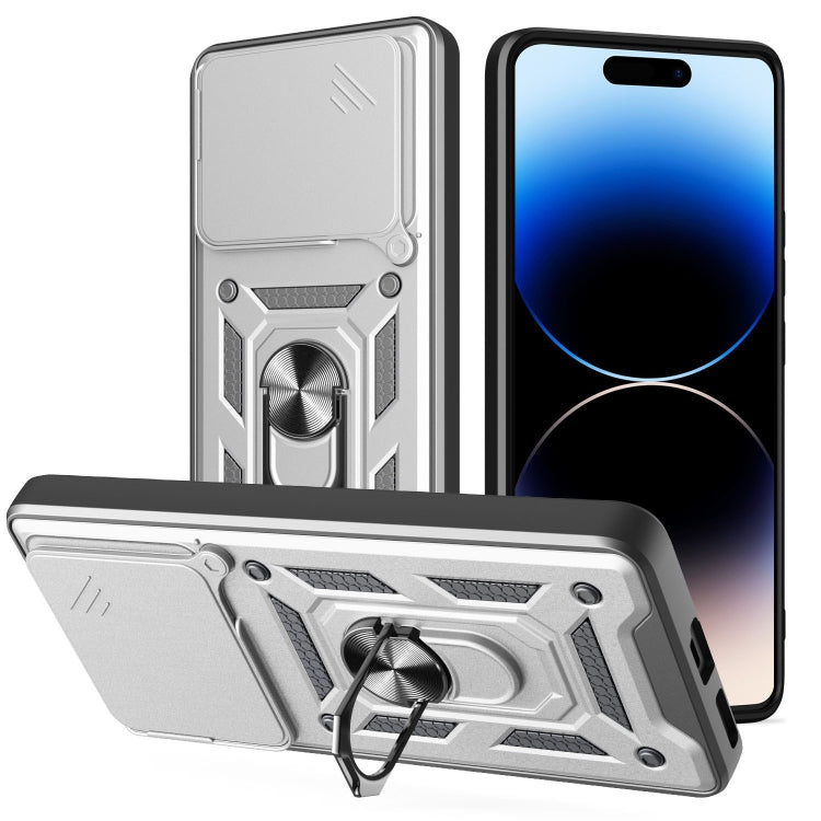 Sliding Camera Cover Design TPU + PC Phone Case - For Nothing Phone (2a)