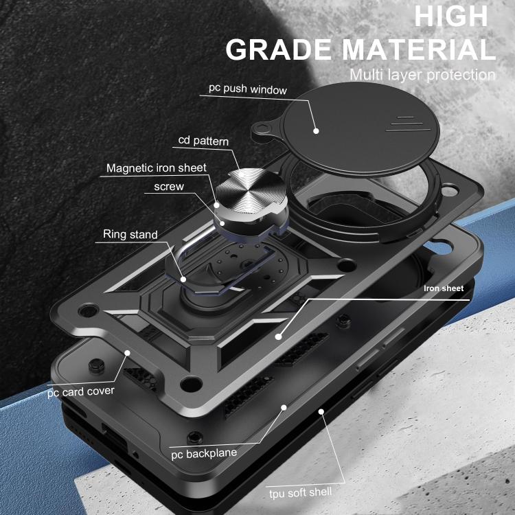 Sliding Camera Cover Design TPU+PC Phone Case, For Nothing Phone 3a Pro, For Nothing CMF Phone 1, For Nothing Phone 2a
