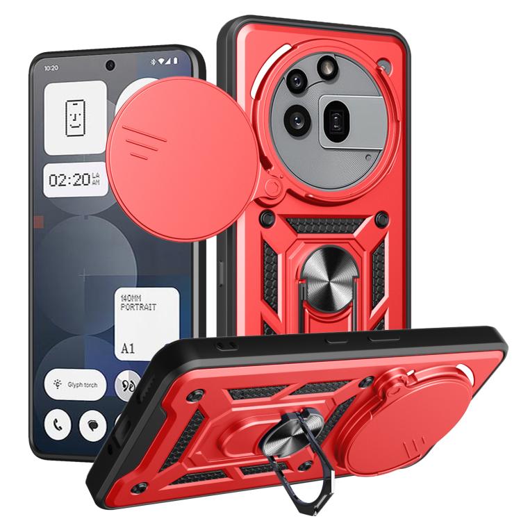 Sliding Camera Cover Design TPU+PC Phone Case, For Nothing Phone 3a Pro, For Nothing CMF Phone 1, For Nothing Phone 2a