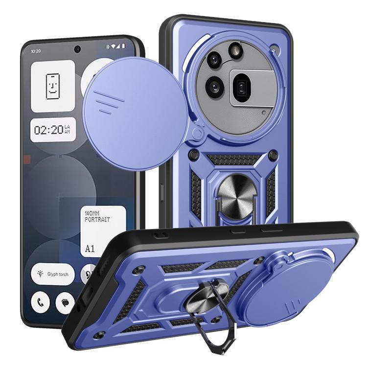 Sliding Camera Cover Design TPU+PC Phone Case, For Nothing Phone 3a Pro, For Nothing CMF Phone 1, For Nothing Phone 2a