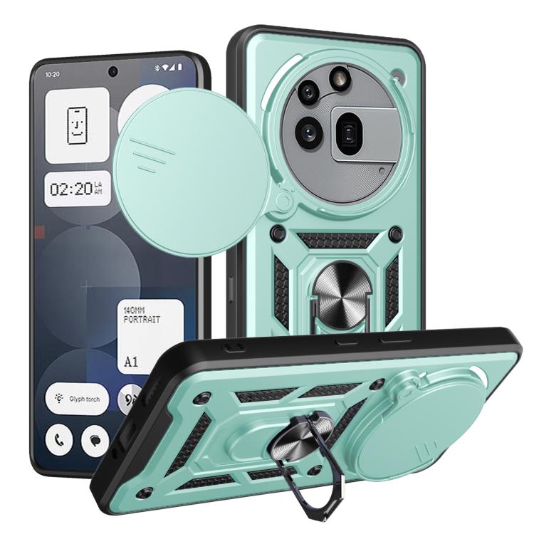 Sliding Camera Cover Design TPU+PC Phone Case, For Nothing Phone 3a Pro, For Nothing CMF Phone 1, For Nothing Phone 2a