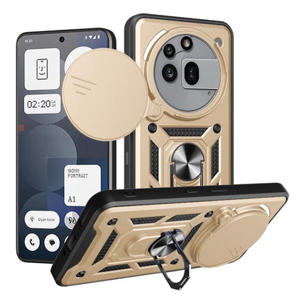 Sliding Camera Cover Design TPU+PC Phone Case, For Nothing Phone 3a Pro, For Nothing CMF Phone 1, For Nothing Phone 2a