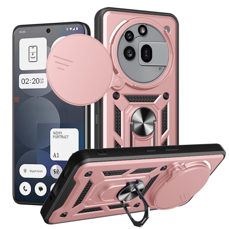 Sliding Camera Cover Design TPU+PC Phone Case, For Nothing Phone 3a Pro, For Nothing CMF Phone 1, For Nothing Phone 2a