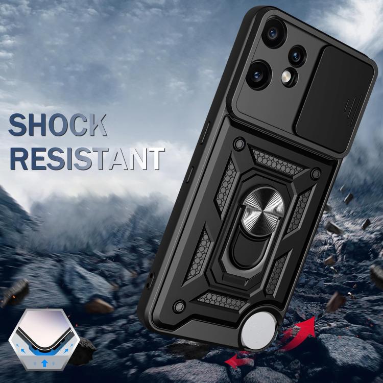 Sliding Camera Cover Design TPU + PC Phone Case - For Nothing Phone (3a) / (3a) Pro / CMF Phone 1