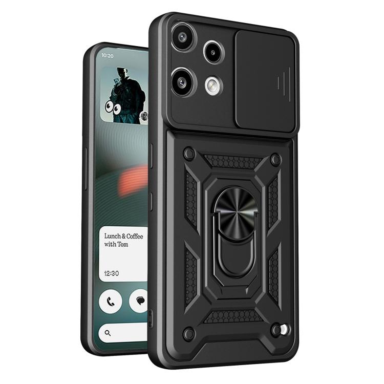 Sliding Camera Cover Design TPU + PC Phone Case - For Nothing Phone (4a) / (4a) Pro / (3a) Lite