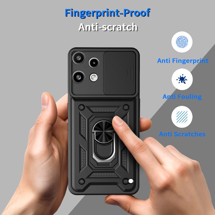Sliding Camera Cover Design TPU + PC Phone Case - For Nothing Phone (3a) / (3a) Pro / CMF Phone 1