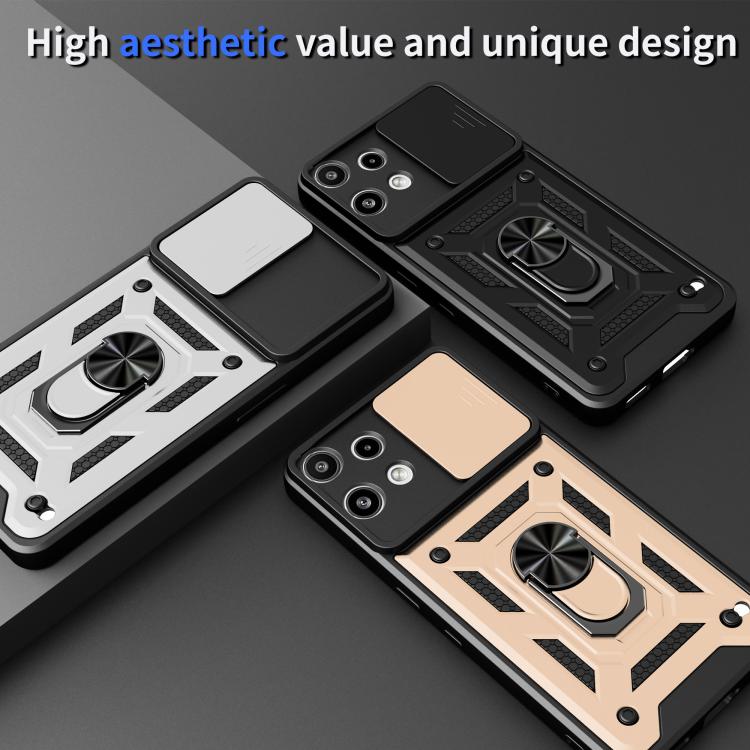 Sliding Camera Cover Design TPU + PC Phone Case - For Nothing Phone (3a) / (3a) Pro / CMF Phone 1