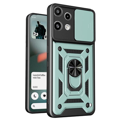 Sliding Camera Cover Design TPU + PC Phone Case - For Nothing Phone (3a) / (3a) Pro / CMF Phone 1