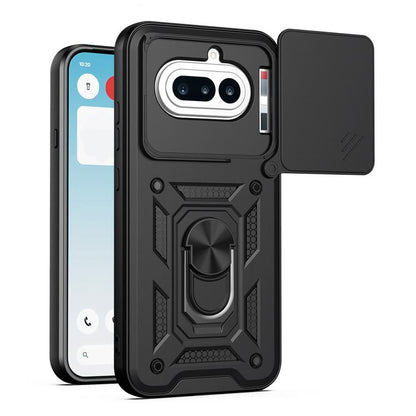 Sliding Camera Cover Design TPU + PC Phone Case - For Nothing Phone (4a) / (4a) Pro / (4b)