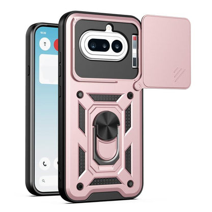 Sliding Camera Cover Design TPU + PC Phone Case - For Nothing Phone (4a) / (4a) Pro / (3a) Lite