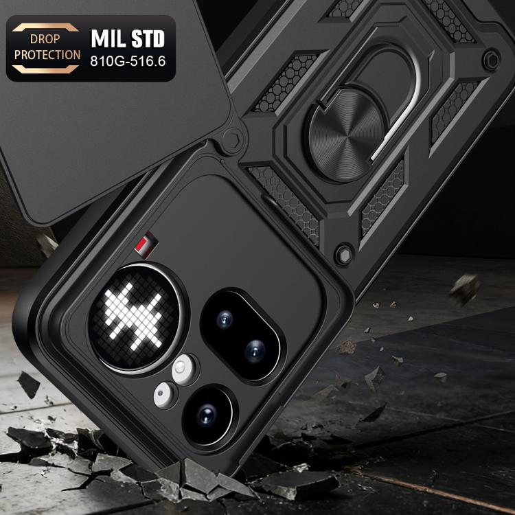 Sliding Camera Cover Design TPU + PC Phone Case - For Nothing Phone (4a) / (4a) Pro / (3a) Lite