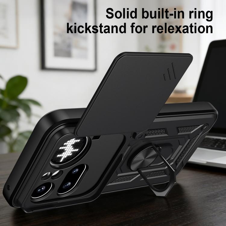 Sliding Camera Cover Design TPU + PC Phone Case - For Nothing Phone (4a) / (4a) Pro / (3a) Lite