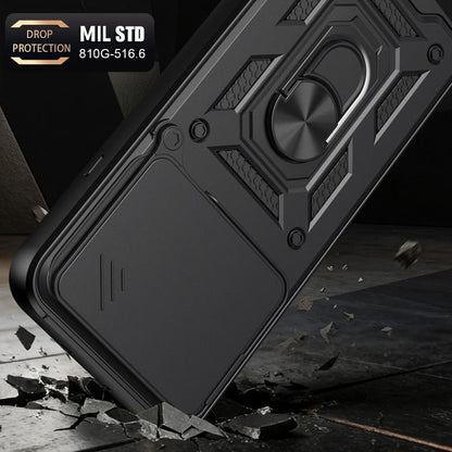 Sliding Camera Cover Design TPU + PC Phone Case - For Nothing Phone (4a) / (4a) Pro / (4b)