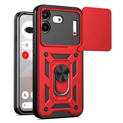 Sliding Camera Cover Design TPU + PC Phone Case - For Nothing Phone (4a) / (4a) Pro / (4b)
