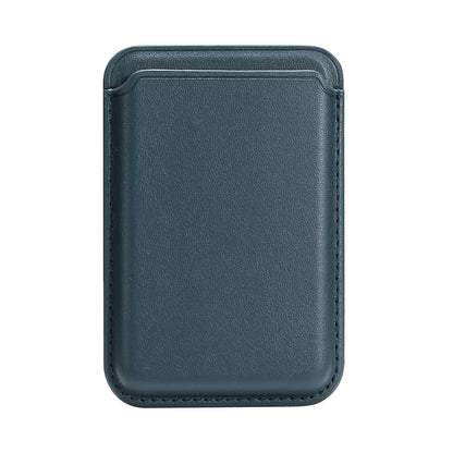 Single Card Slot MagSafe Magnetic PU Leather Card Holder