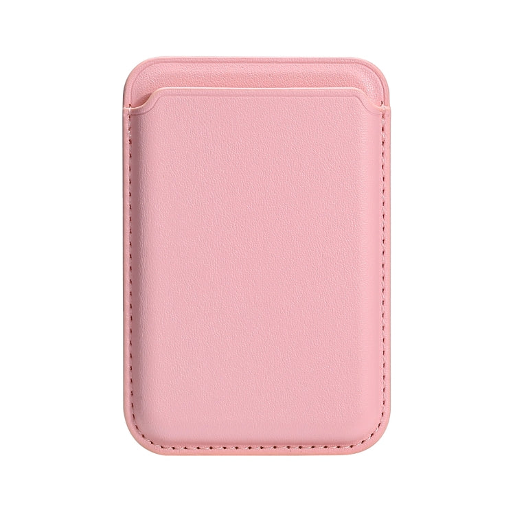 Two Card Slots MagSafe Magnetic PU Leather Card Holder