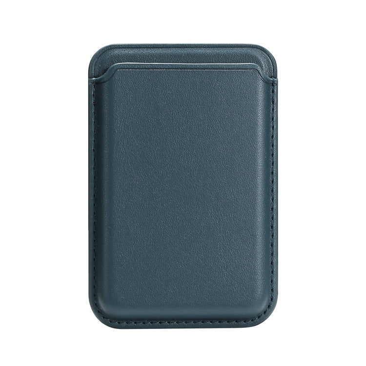 Two Card Slots MagSafe Magnetic PU Leather Card Holder