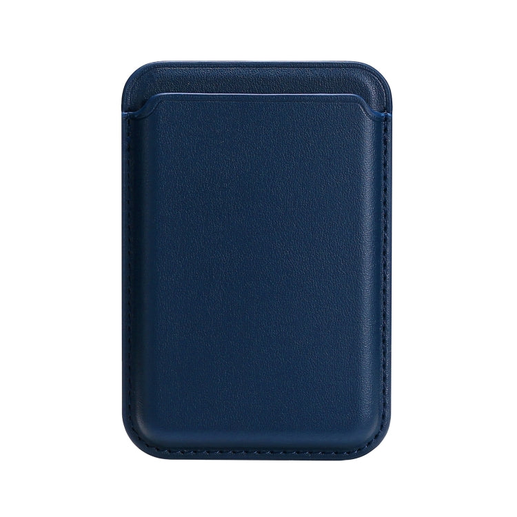 Two Card Slots MagSafe Magnetic PU Leather Card Holder