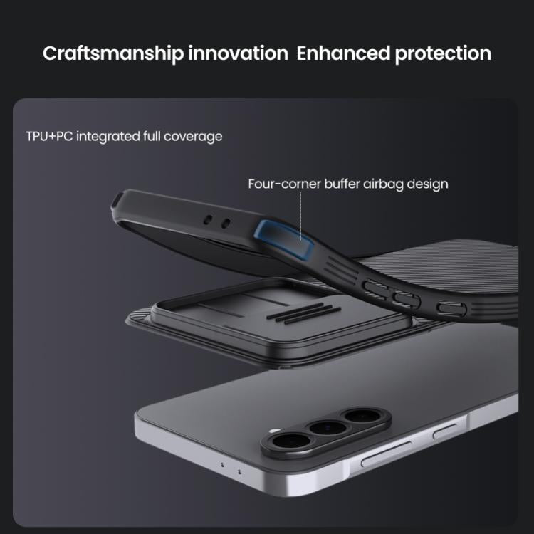 Nillkin Black Mirror Pro Series CamShield PC Phone Case - For Samsung Galaxy A56 / A26 / A36
