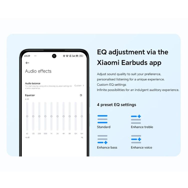 Xiaomi Redmi Buds 6 Lite Dual Microphone AI Call Wireless Bluetooth Earphones