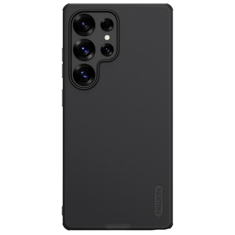 Nillkin Frosted Shield Pro PC + TPU Black Phone Case - For Samsung Galaxy S25 Ultra at MosAccessories.co.uk