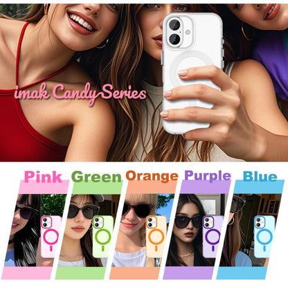 Imak Candy Series Shockproof MagSafe Phone Case - For iPhone 16 / 16 Plus