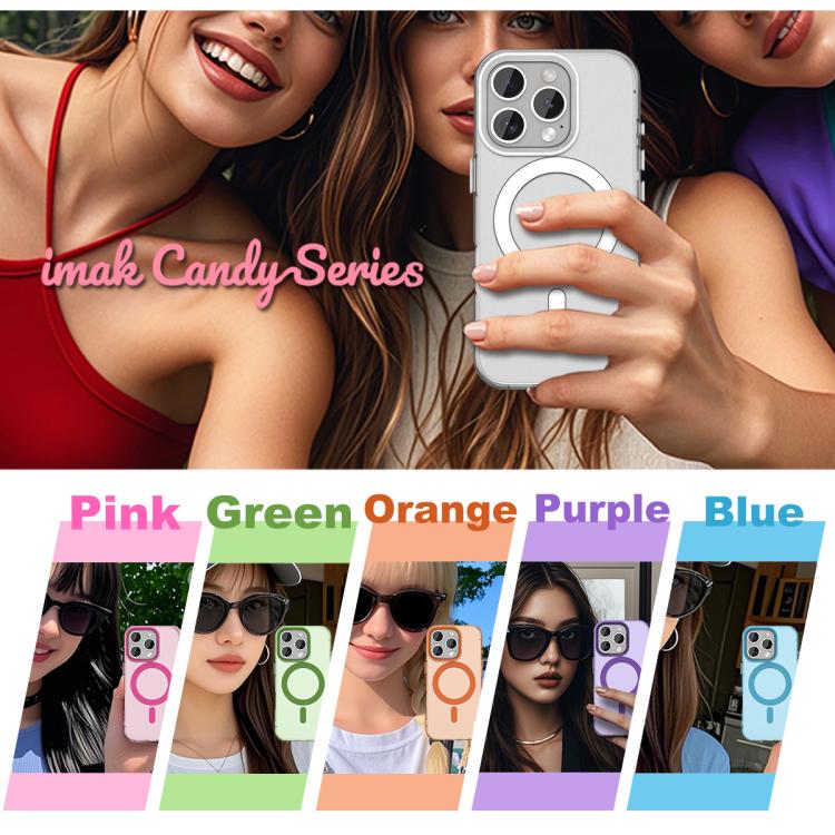 Imak Candy Series Shockproof MagSafe Phone Case - For iPhone 16 / 16 Pro / 16 Plus