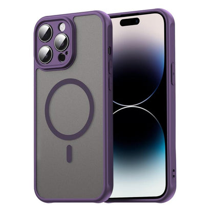 Fan Dun Series TPU Hybrid PC Frosted MagSafe Phone Case - For iPhone 14 Pro Max / 13 Pro Max / 13 Pro / 13