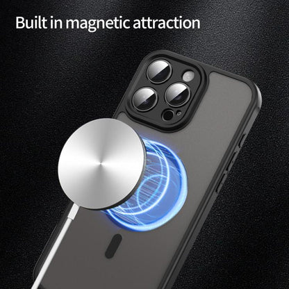 Fan Dun Series TPU Hybrid PC Frosted Magsafe Phone Case - For iPhone 13 Pro / 13