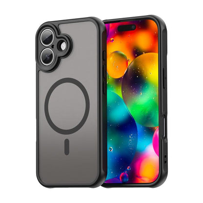 Fan Dun Series TPU Hybrid PC Frosted MagSafe Phone Case - For iPhone 17 Series / Air / 16e / 16 Pro Max