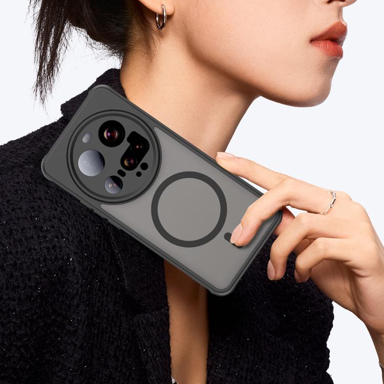Fan Dun Series TPU Hybrid PC Frosted MagSafe Phone Case - For Xiaomi 15 Ultra